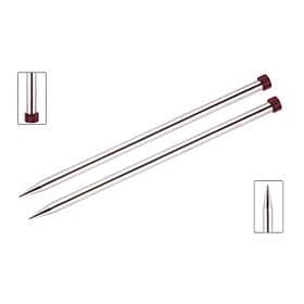 KnitPro Nova Metal Stickor/Jumperstickor Mässing 25cm