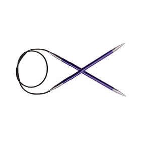 KnitPro Zing Rundstickor Aluminium 100cm