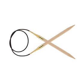 KnitPro Basix Birch Circular needles Birch 120cm