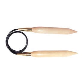 KnitPro Jumbo Birch Circular needles Birch 150cm