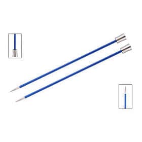 KnitPro Zing Stickor/Jumperstickor Aluminium 35cm 4.00mm