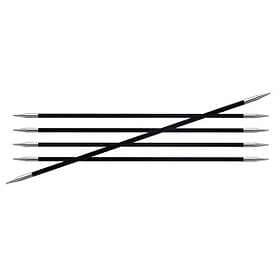 KnitPro Karbonz Strumpstickor Kolfiber 20cm