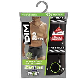 DIM Stay And Fit Boxers 2-Pack