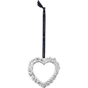 Rosendahl Christmas heart with Flowers Christmas Ornament 11.5cm