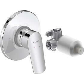 Duravit No.1 Duschblandare Krom N14210007010