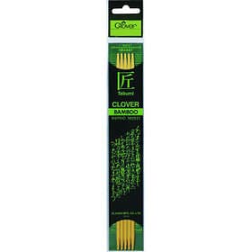 Clover Takumi Strumpstickor Bambu 20cm 6.00mm