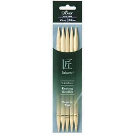 Clover Takumi Strumpsticka Bambu 20cm 8.00mm