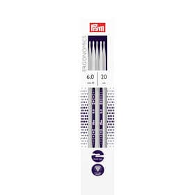 Prym Ergonomics Strumpstickor Plast 20cm 6.00mm