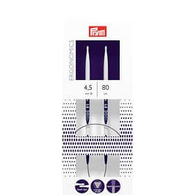 Prym Ergonomics Rundstickor Plast 80cm 4.50mm