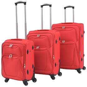 vidaXL 91316 Resväskor 3-set