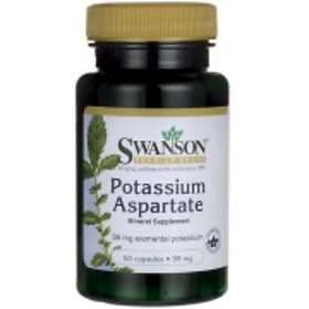 Swanson Potassium Aspartate 99mg 60 Capsules