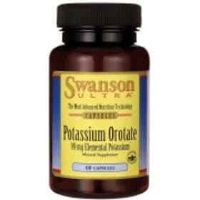 Swanson Potassium Orotate 60 Capsules