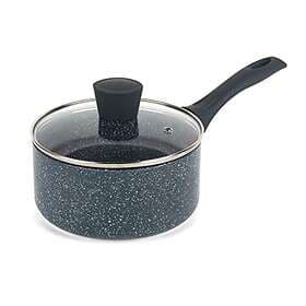 Russell Hobbs Blue Marble Saucepan 18cm 2L