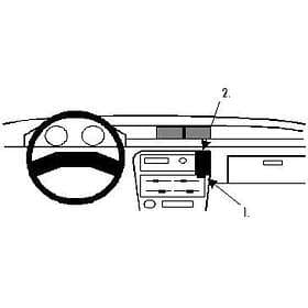 Brodit ProClip Suzuki Swift 89-91
