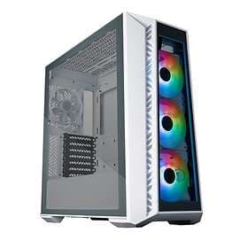 Cooler Master MasterBox 520 TG ARGB (White/Transparent)
