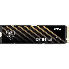MSI Spatium M461 PCIe 4.0 NVMe M.2 SSD 1TB