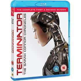 Terminator: The Sarah Connor Chronicles Sesong 1 & 2 (UK-import) Blu-ray