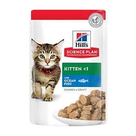Hills Feline Science Plan Kitten <1 Pouch 12x0.085kg