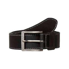 Wrangler Stitched herr bälte Belt Svart brun 90 cm Man