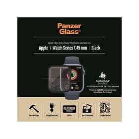 Apple Watch 7 45mm Skärmskydd Antibacterial Svart