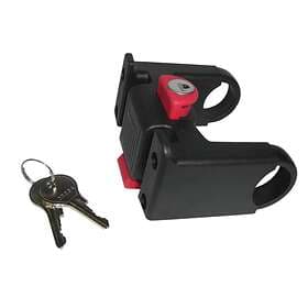 KLICKfix Handlebar Adapter with Lock Key for Basket and Bags