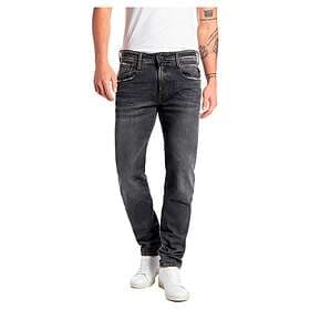Replay Herr M914q.000.199.342 Anbass Pants Aged Grå Jeans 29 / 097 mörkgrå 30 Ma