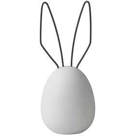 DBKD Easter Bunny Decoration White Metal