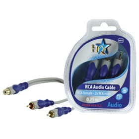 HQ Standard 2RCA - 1RCA M-F 0.2m