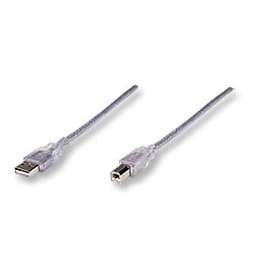Manhattan Hi-Speed USB A - USB B 2.0 3m