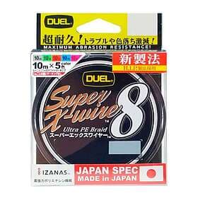 Duel Super X-wire 8 Braided Line 150 M Svart 0.170 mm