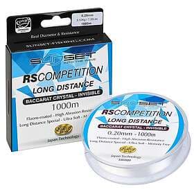 Sunset Rs Competition Long Distance Monofilament 1000 M Durchsichtig 0.220 mm