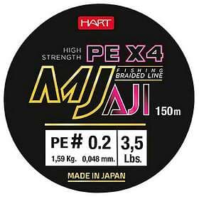 Hart Mj Aji 150 M Braided Line Lila 0.085 mm