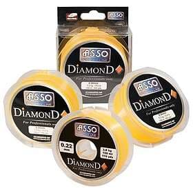 ASSO Diamond 300 M Monofilament Gul 0.400 mm