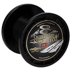 Mikado Nihonto Octa Braided Line 900 M Svart 0.400 mm