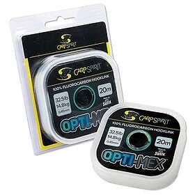 Carp Spirit Opti-mex Fluoro fishing Line 20 M Durchsichtig 0.450 mm