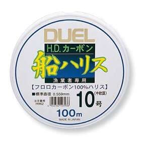 Duel H.d. Carbon Fune Leader Fluorocarbon 100 M Vit 0.280 mm
