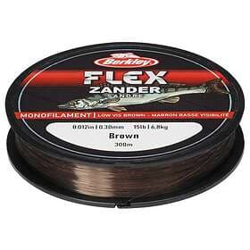 Berkley Flex Zander 300 M Monofilament Brun 0.250 mm