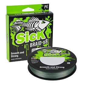 Berkley Sick 300 M Braided Line Silver 0.140 mm
