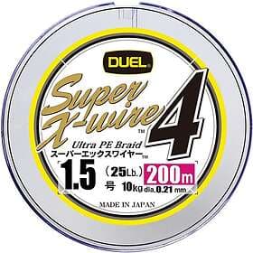 Duel Super X-wire 4 Braided Line 200 M Vit 0.170 mm