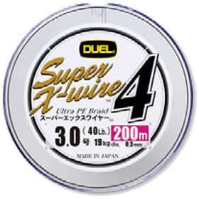 Duel Super X-wire 4 Braided Line 200 M Vit 0.240 mm