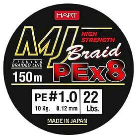 Hart Mj Braided Line 0.140mm 150m