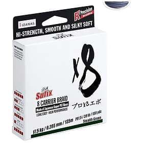 Sufix X8 450 M Braided Line Durchsichtig 0.330 mm