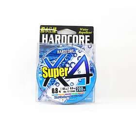 Duel Hardcore Super X4 Braided Line 200 M Flerfärgad 0.150 mm