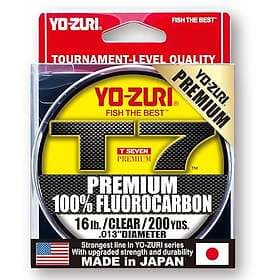 YO-ZURI Premium Tl7 Fluorocarbon 182 M Grönt 0.330 mm