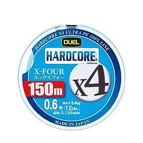 Duel Hardcore X4 Braided Line 12 Lbs 150 M