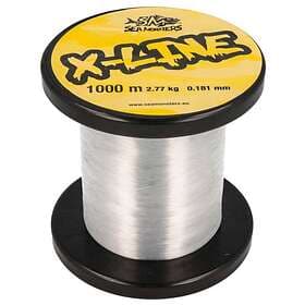 Sea Monsters X-line 1000 M Monofilament Silver 0.234 mm