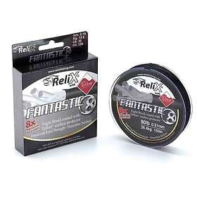 Relix Fantastic Eight Braided Line 300 M Svart 0.160 mm