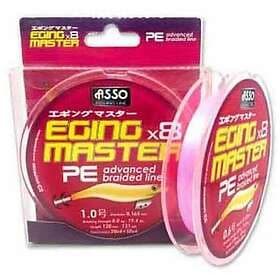 ASSO 8x Eging Master 120 M Braided Line Durchsichtig 0.210 mm