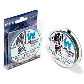 Gosen W Pe Braided Line 150 M Grönt 0.171 mm