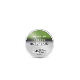 Korum Bopper Bait Up 150 M Braided Line Durchsichtig 0.340 mm